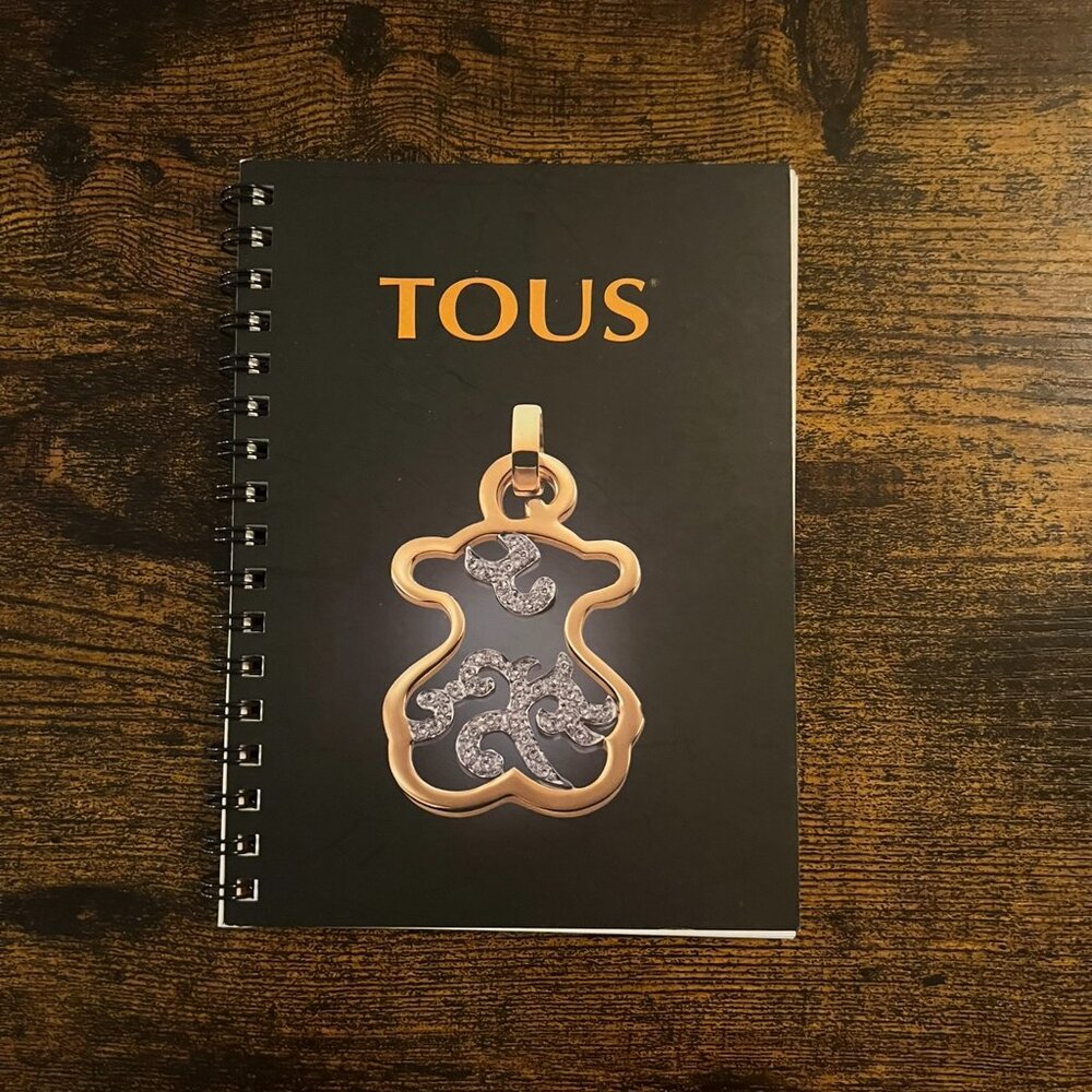 TOUS Black Notebook (2000's) Exclusive